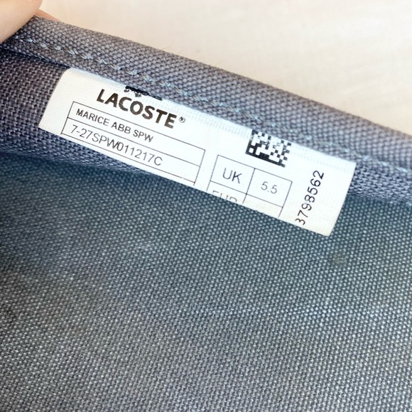 Lacoste Men's Marice Canvas Slip-ons - Picture 11 of 13